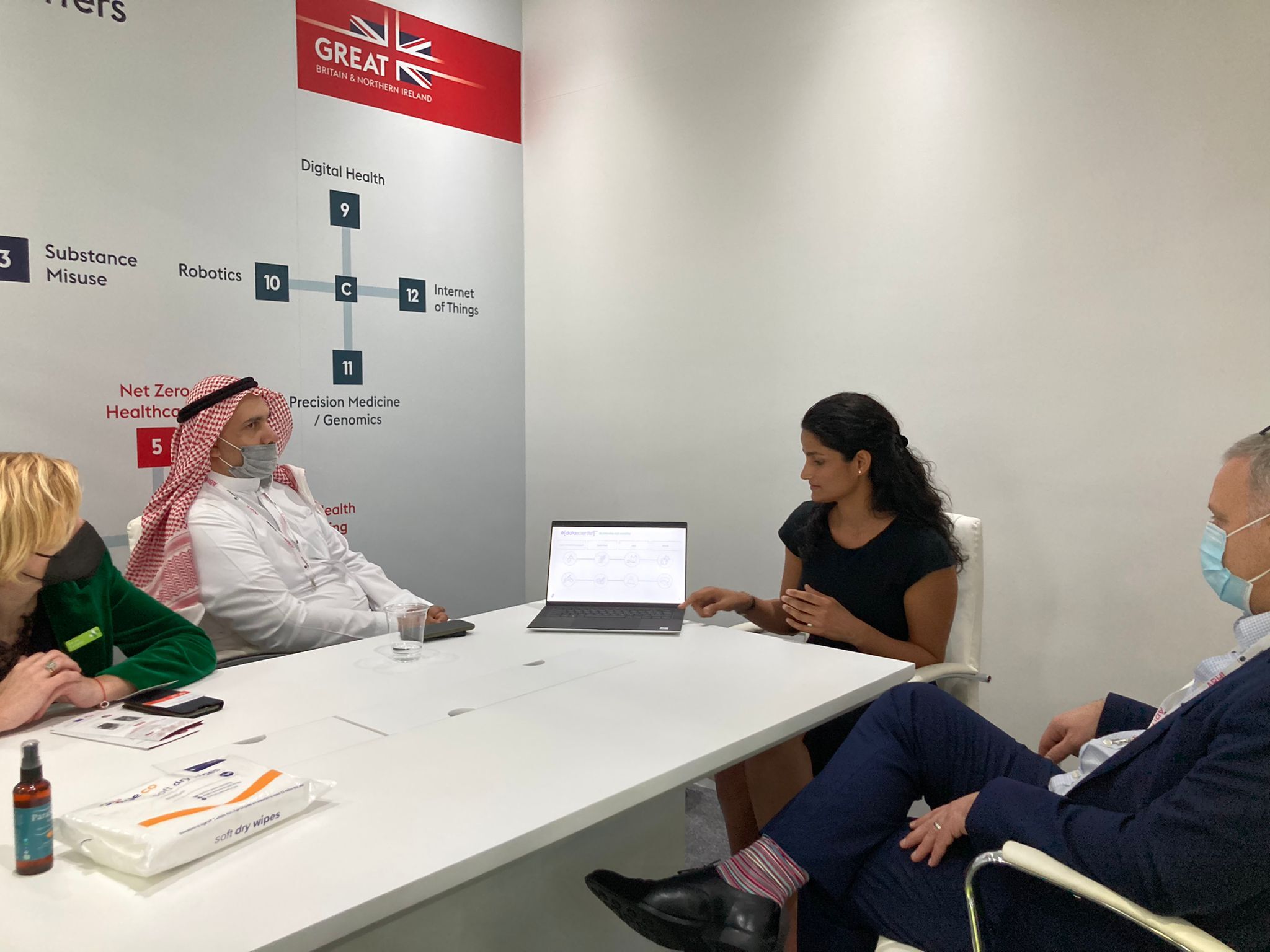 Eagle Genomics attended Arab Health 2022